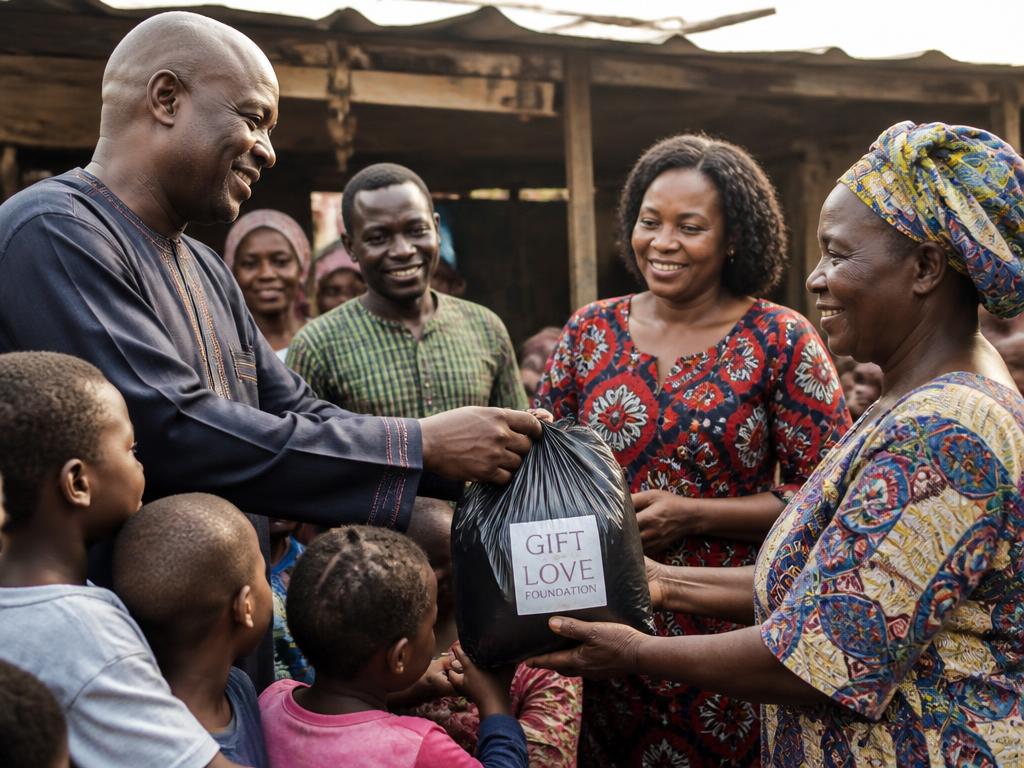 Neighbours in a community sharing support with one another